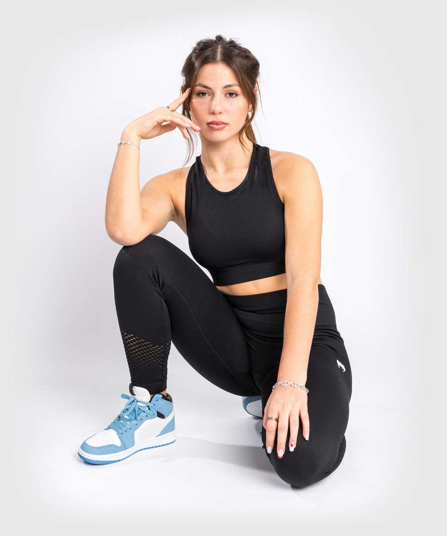 calça legging venum sparring seamless - feminina - preta