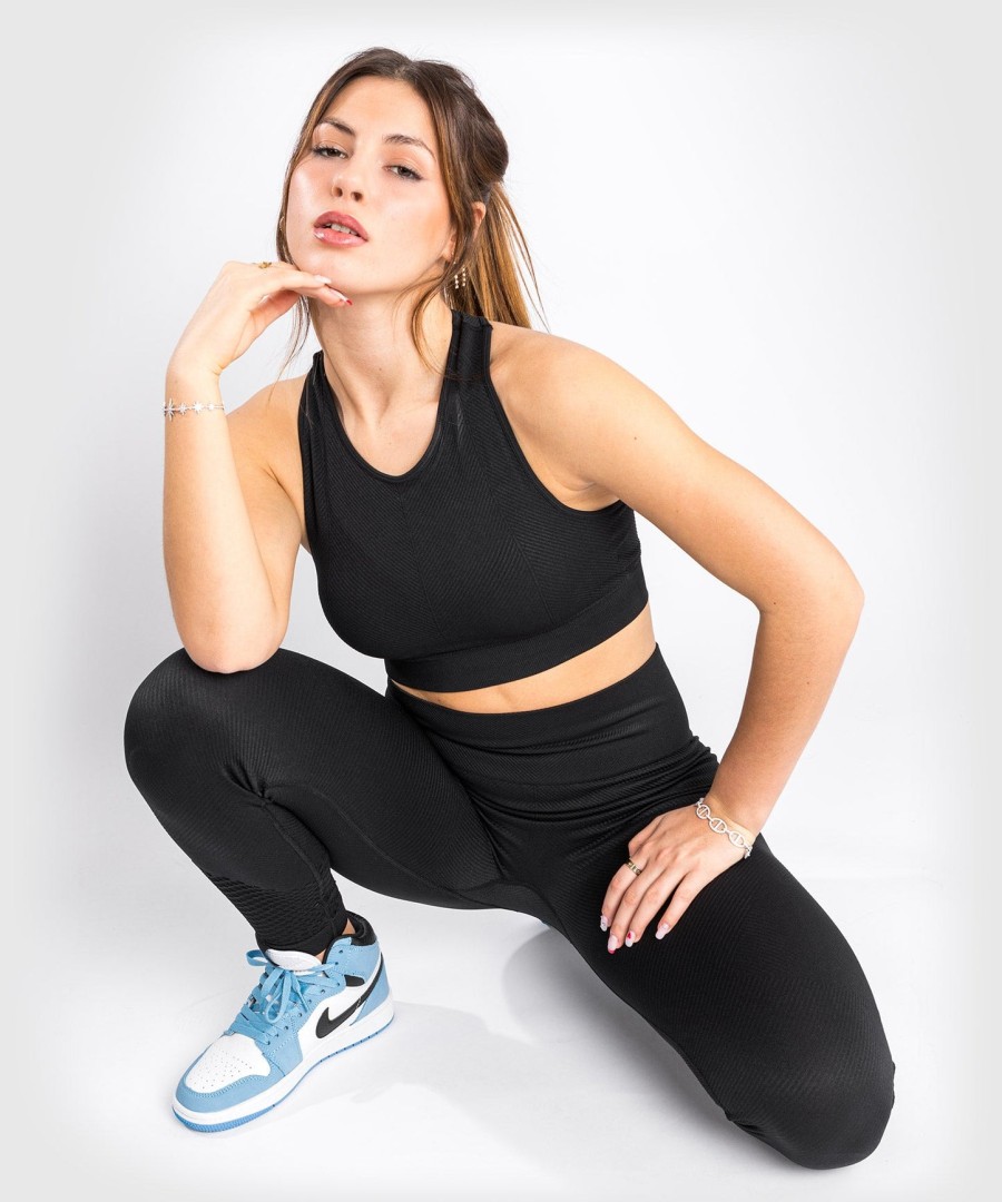 calça legging venum sparring seamless - feminina - preta