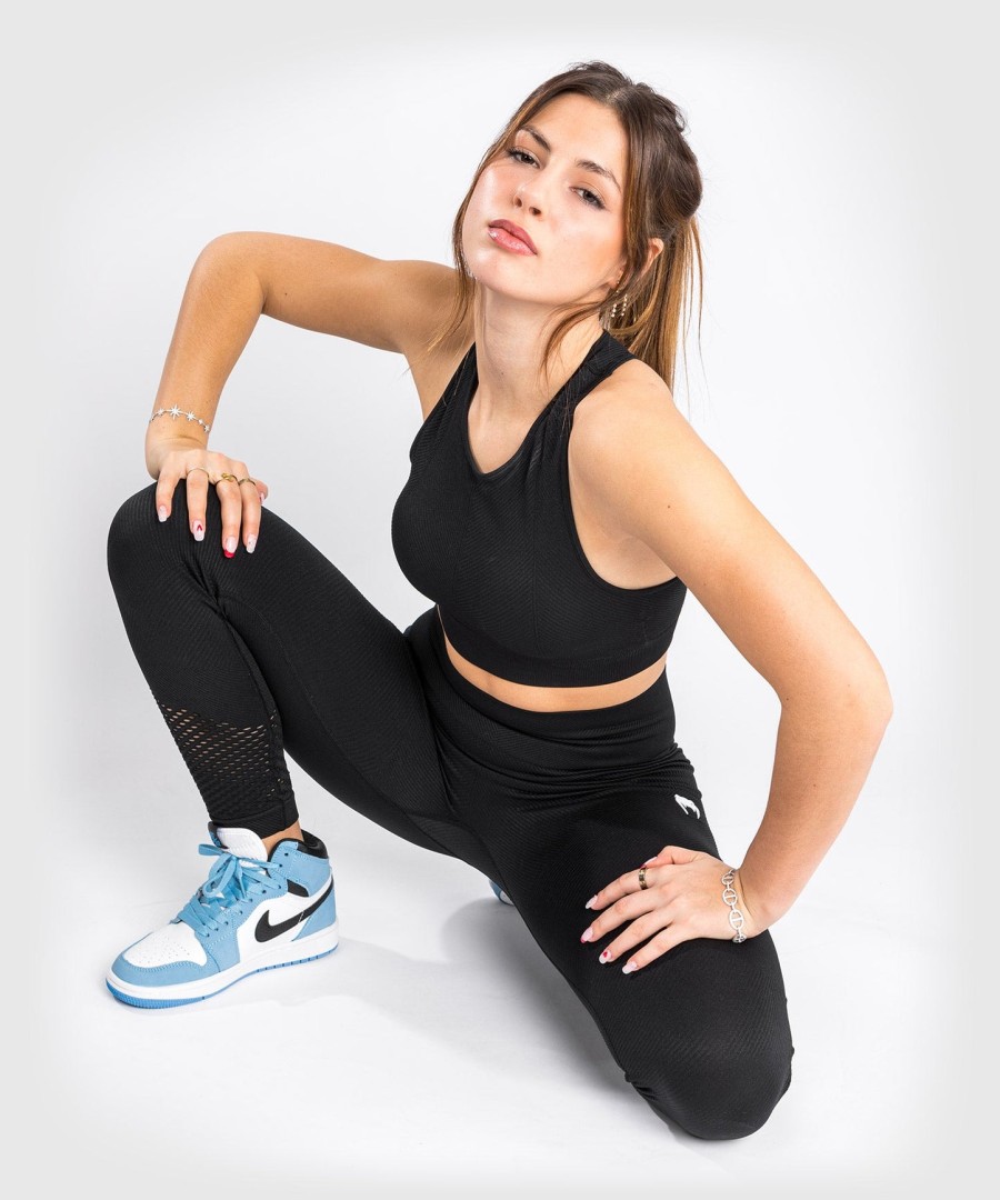 calça legging venum sparring seamless - feminina - preta