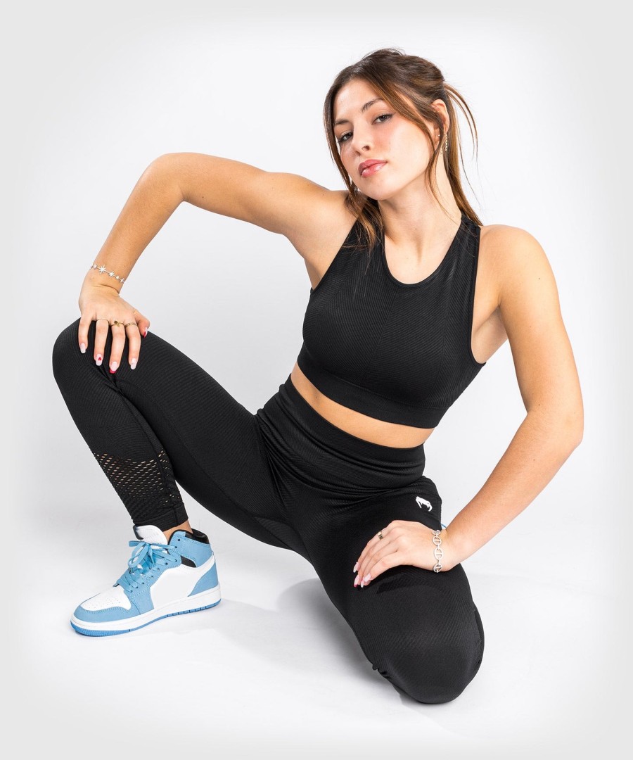 calça legging venum sparring seamless - feminina - preta