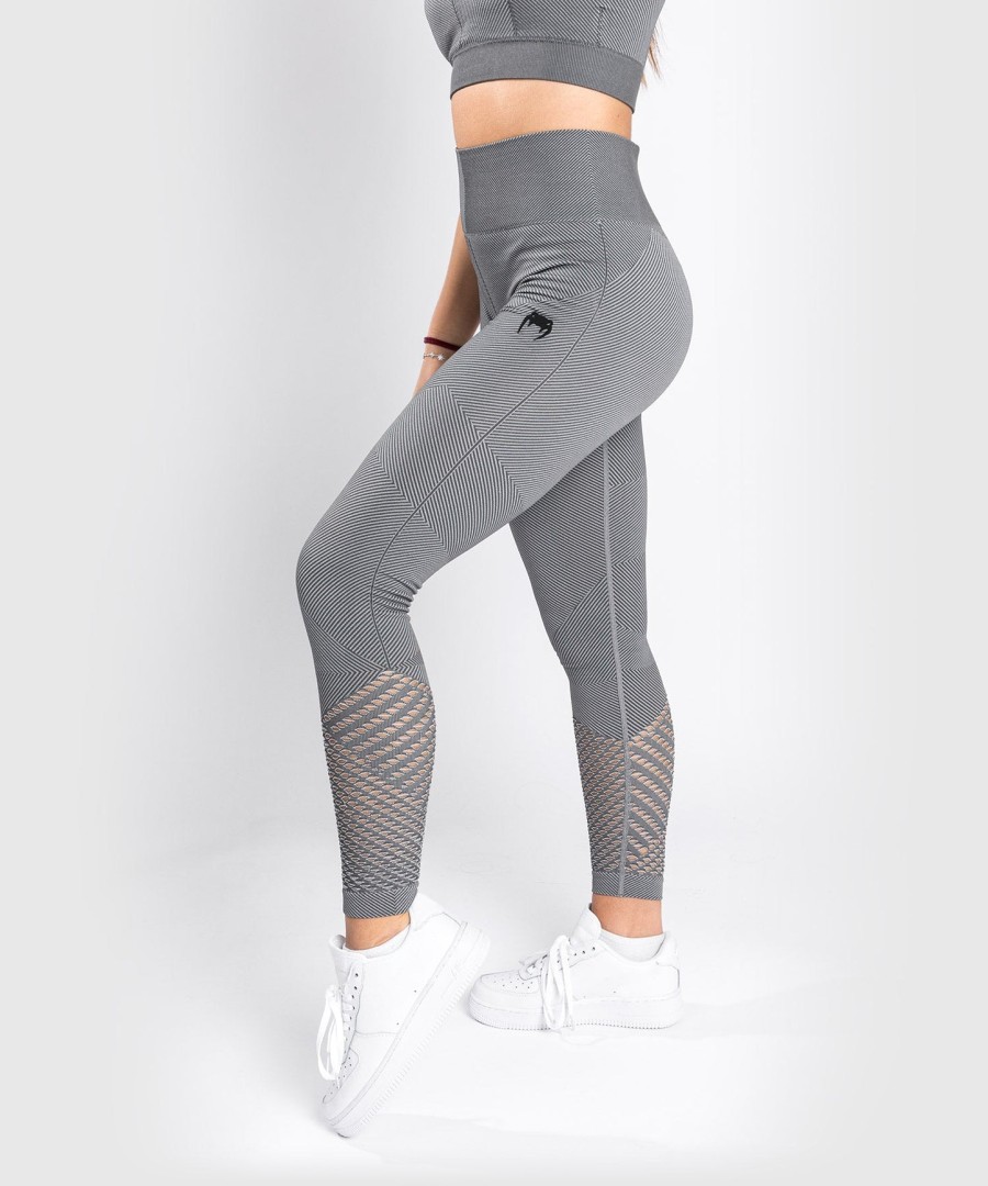 calça legging venum sparring seamless - feminina - cinza escuro