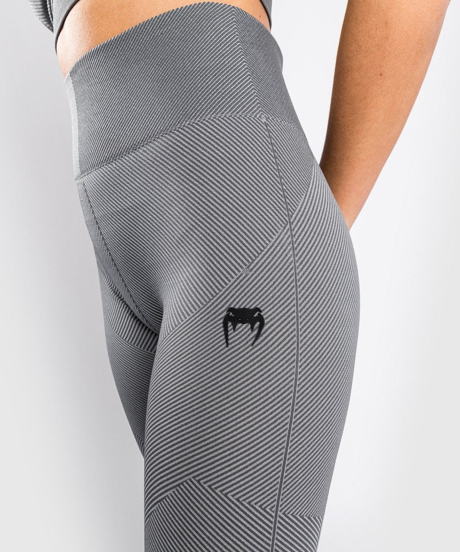 calça legging venum sparring seamless - feminina - cinza escuro