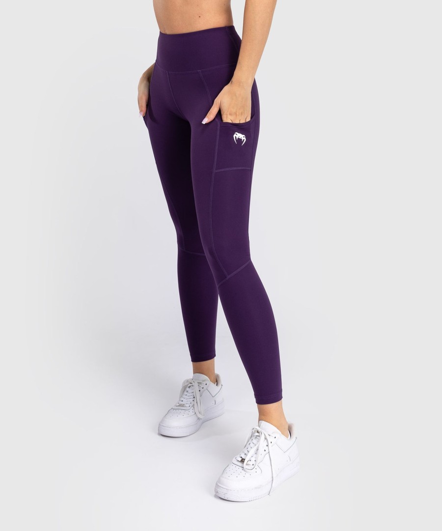 leggings venum essential performance femininas - roxo escuro