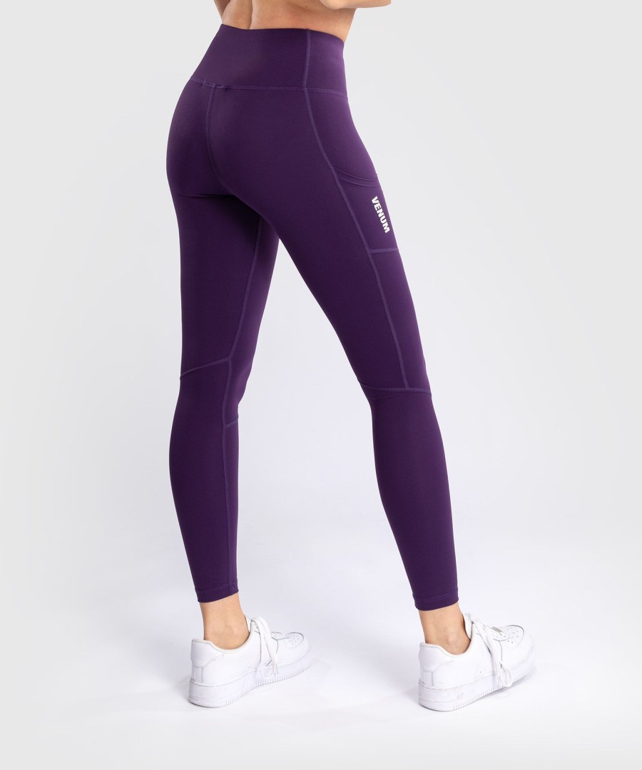 leggings venum essential performance femininas - roxo escuro