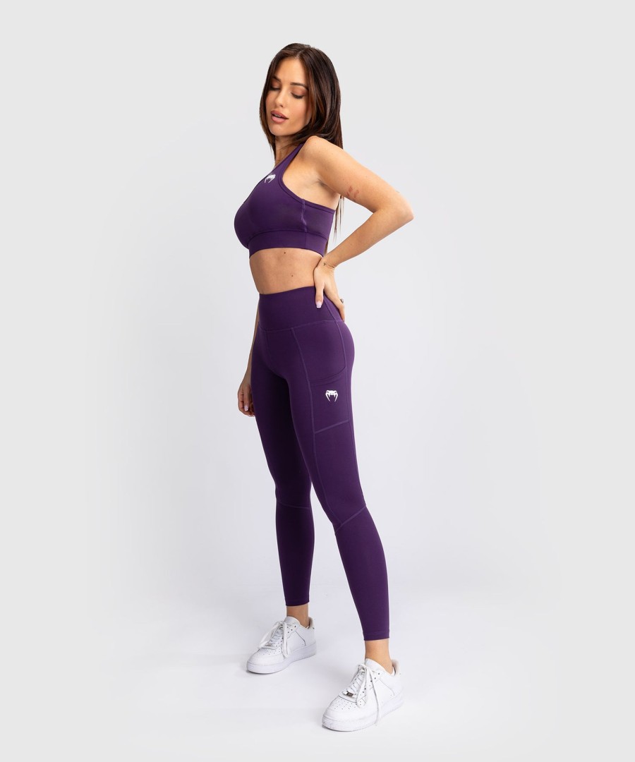 leggings venum essential performance femininas - roxo escuro