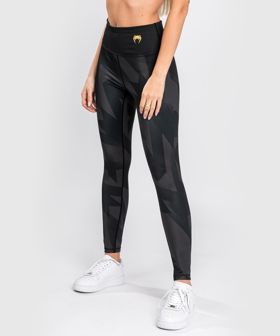 leggings venum razor - femininas - pretodourado