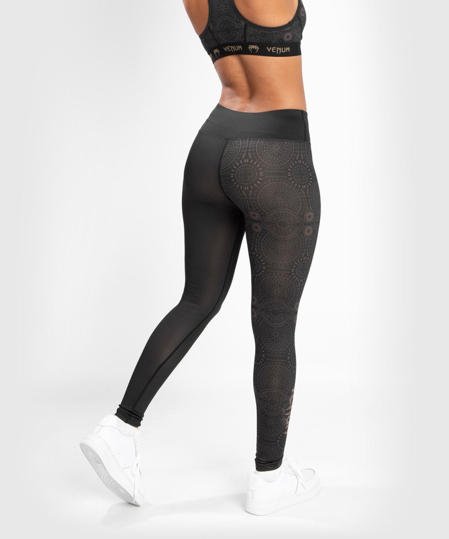 legging feminina venum santa muerte dark side - pretomarrom