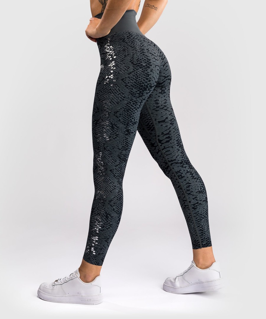 calça legging feminina venum amazonia - cinza escuro