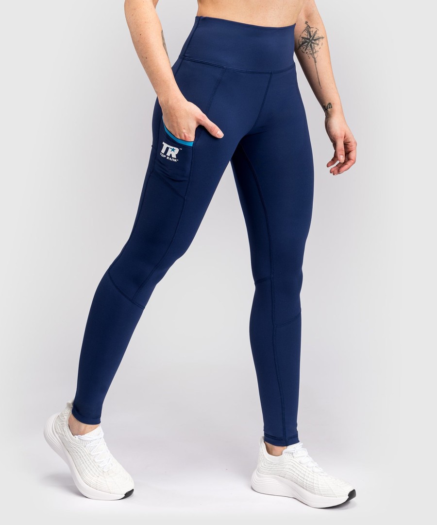 leggings venum x top rank original femininas de comprimento total - azul marinho