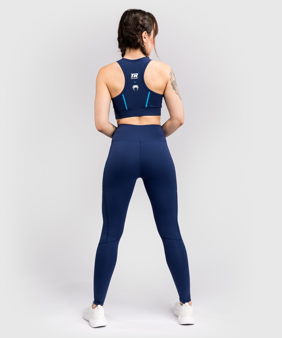 leggings venum x top rank original femininas de comprimento total - azul marinho