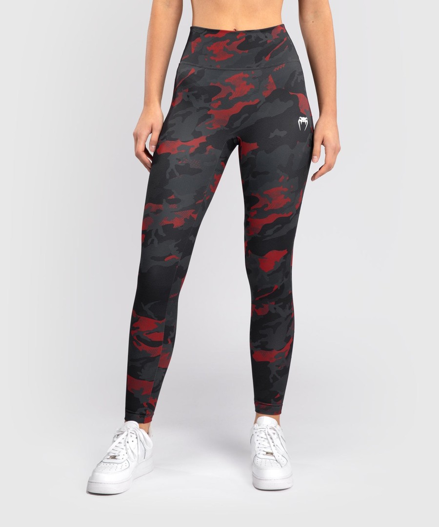 leggings compridas femininas venum x sophia rose - camuflagem vermelha urbana