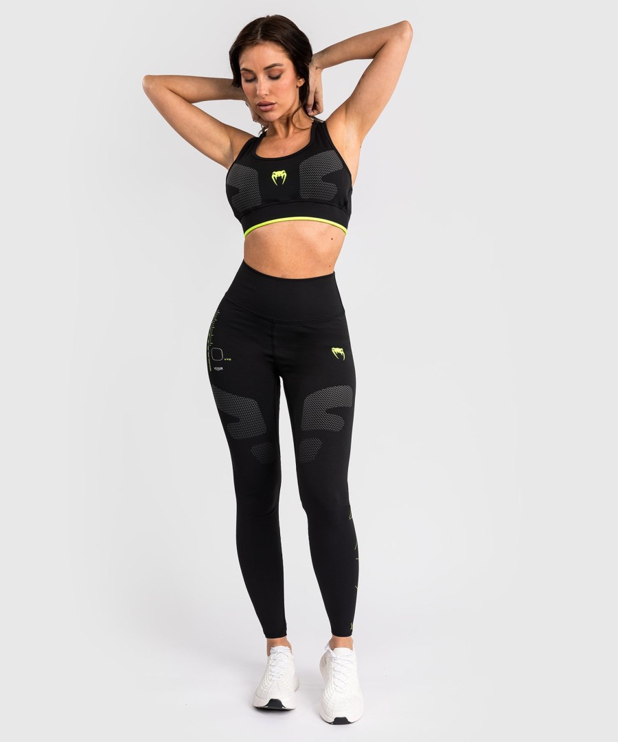 legging venum training camp 4.0 - pretoverde neon