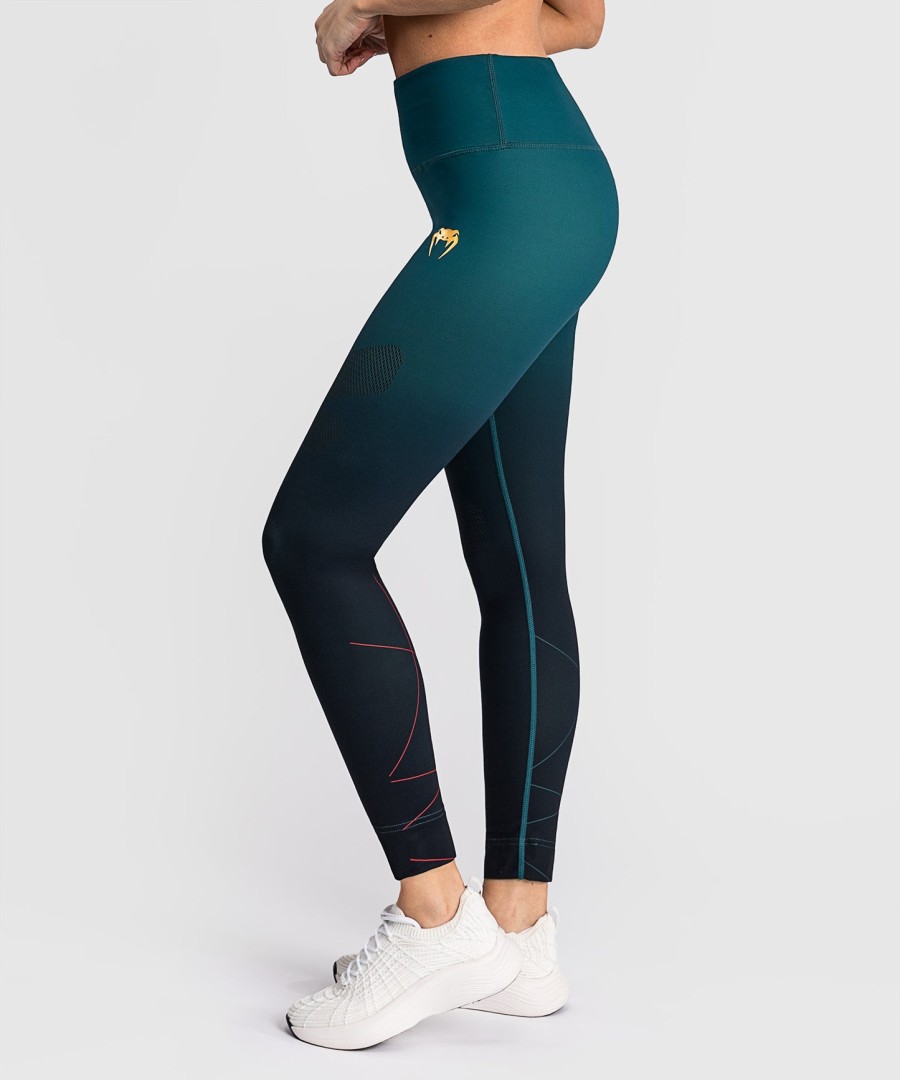 calças legging venum tactical xt - pretoverde floresta
