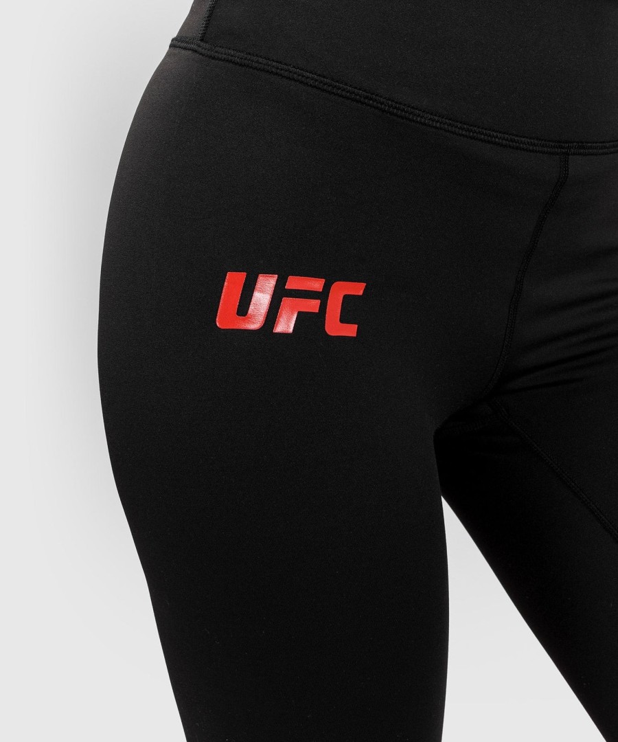 calça legging feminina de performance ufc adrenaline by venum fight week - preta
