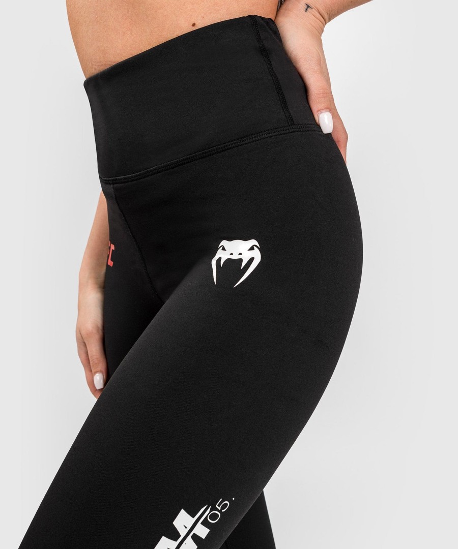 calça legging feminina de performance ufc adrenaline by venum fight week - preta