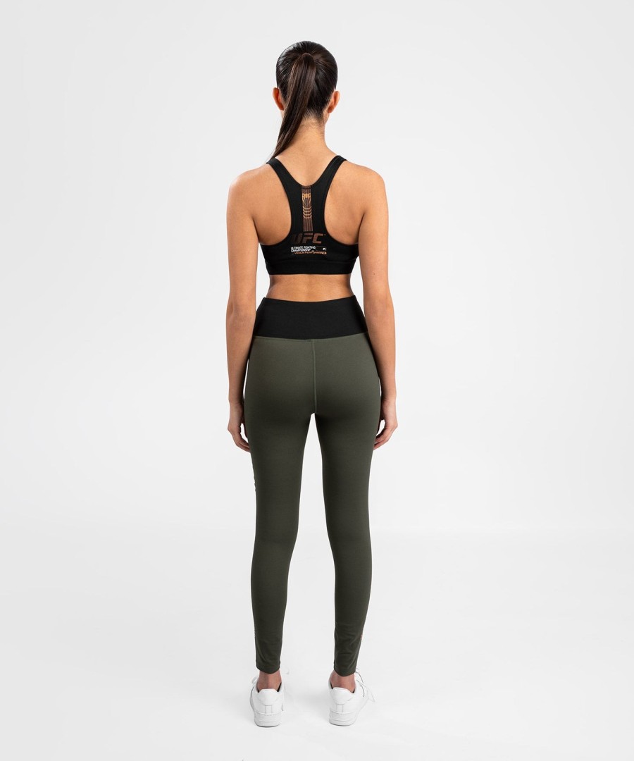 calça legging feminina de performance ufc adrenaline by venum fight week - cáquibronze