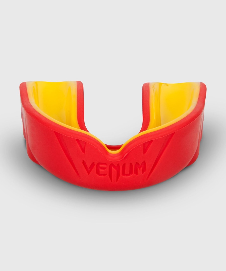 protetor bucal venum challenger vermelhoamarelo