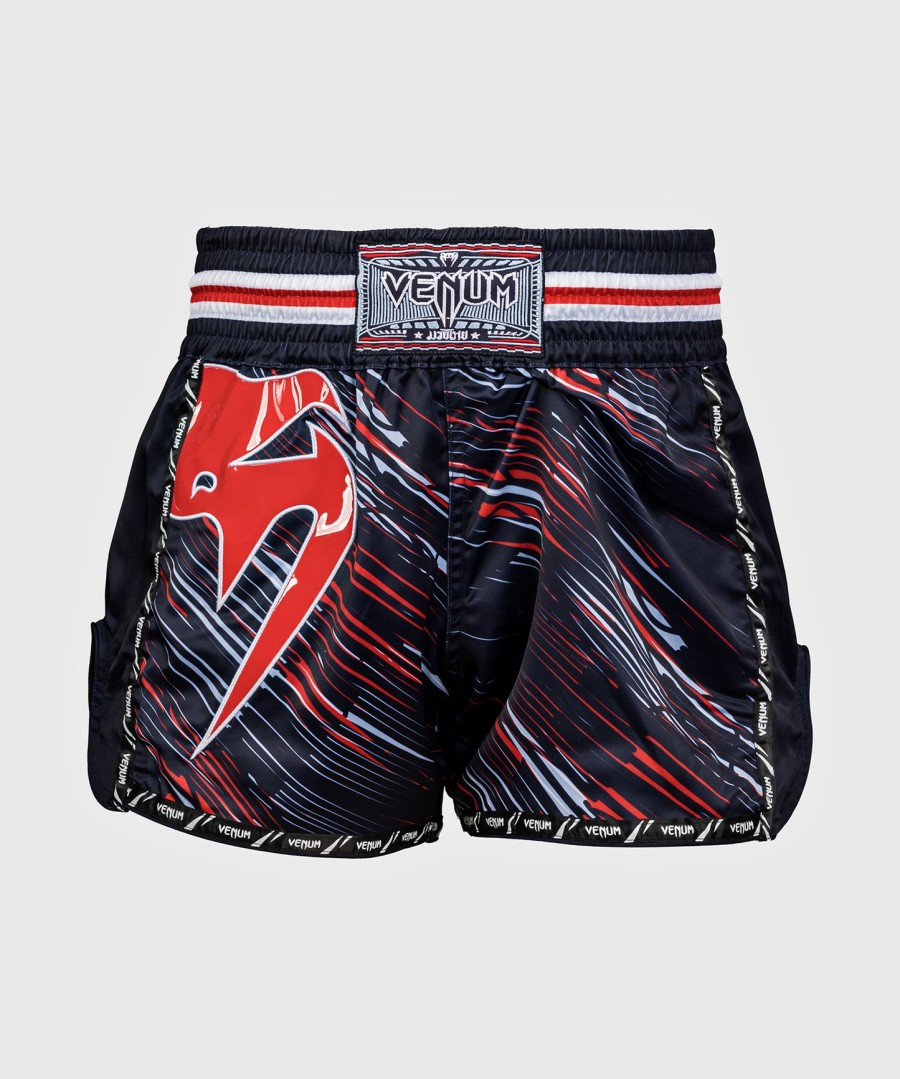 calção venum giant muay thai - vermelho