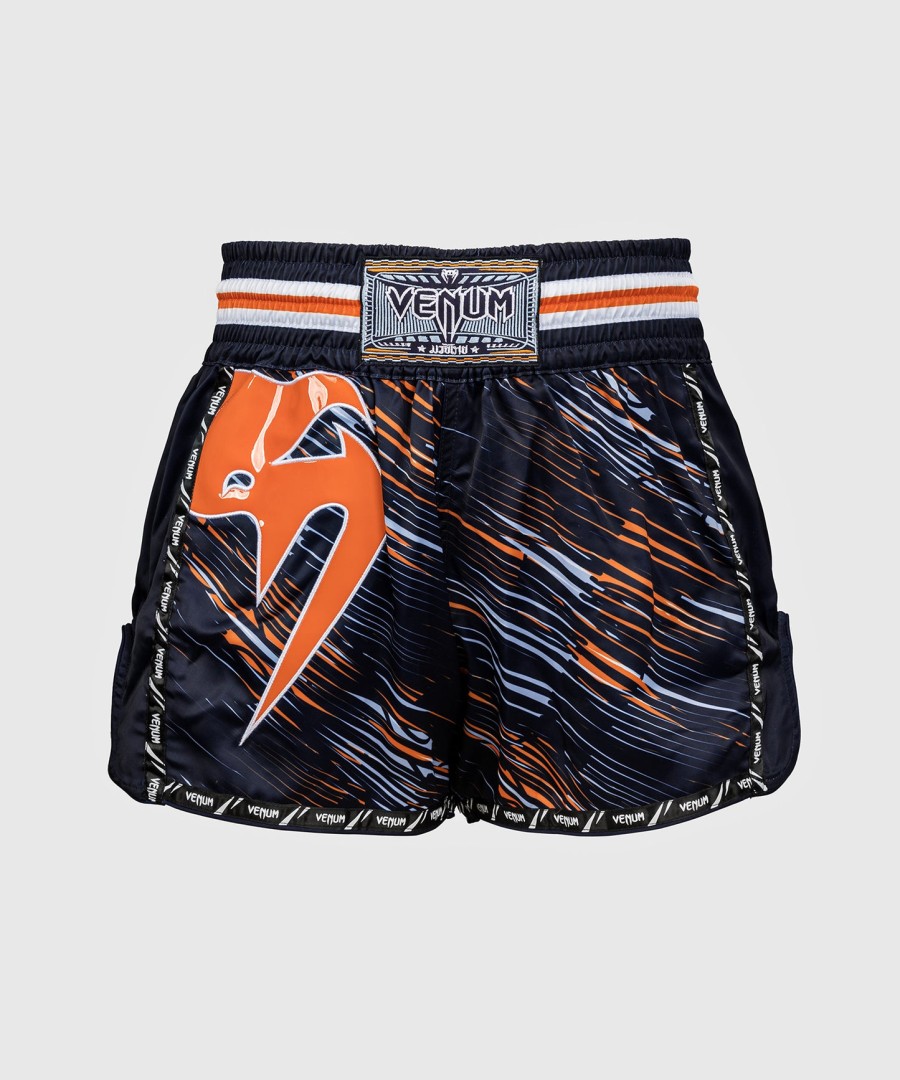 calção venum giant muay thai - laranja