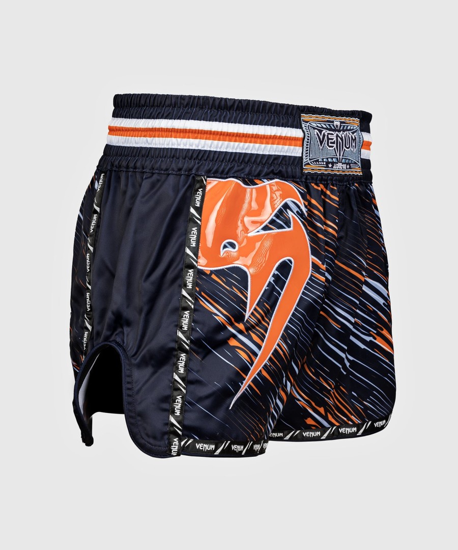 calção venum giant muay thai - laranja