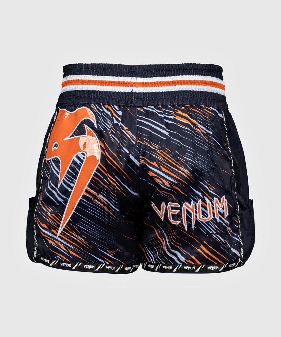 calção venum giant muay thai - laranja