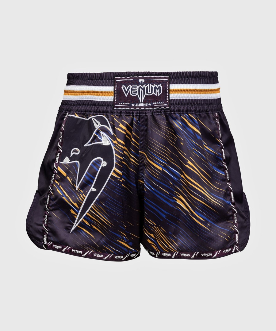 calções venum giant muay thai - roxo escuro