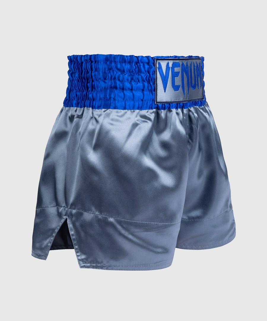 calções venum classic muay thai - cinza