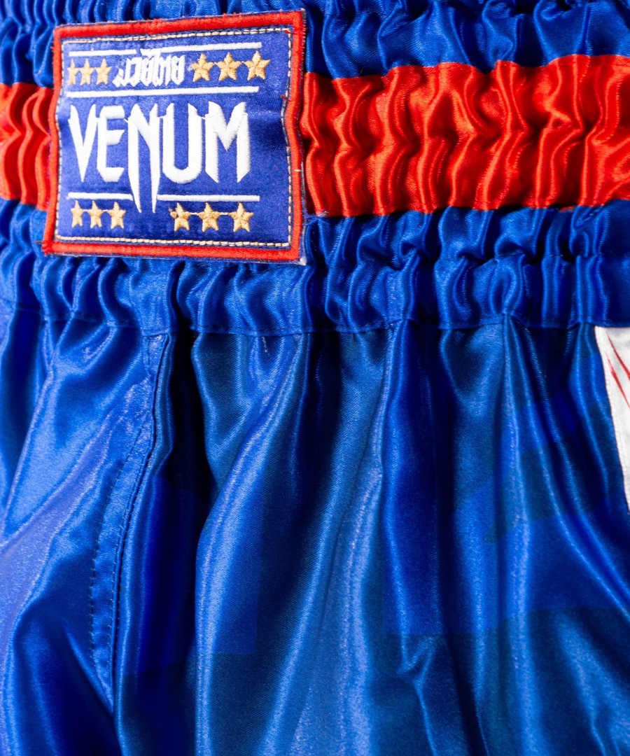 calções venum mt flags muay thai - bandeira do reino unido