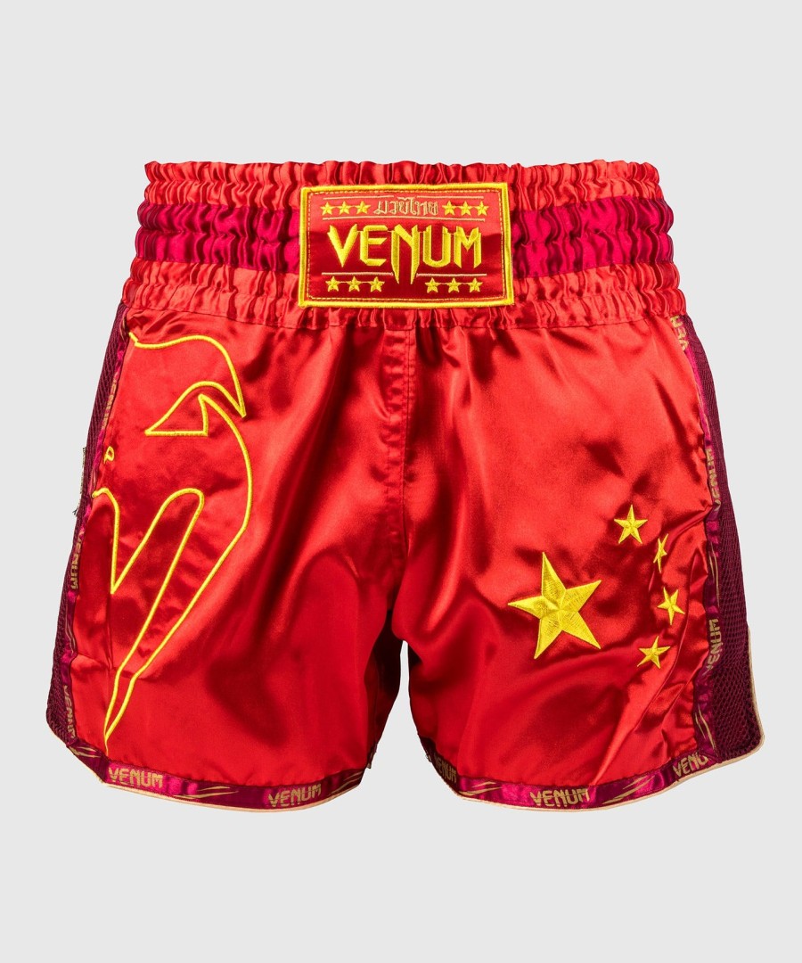 calções venum mt flags muay thai - bandeira chinesa
