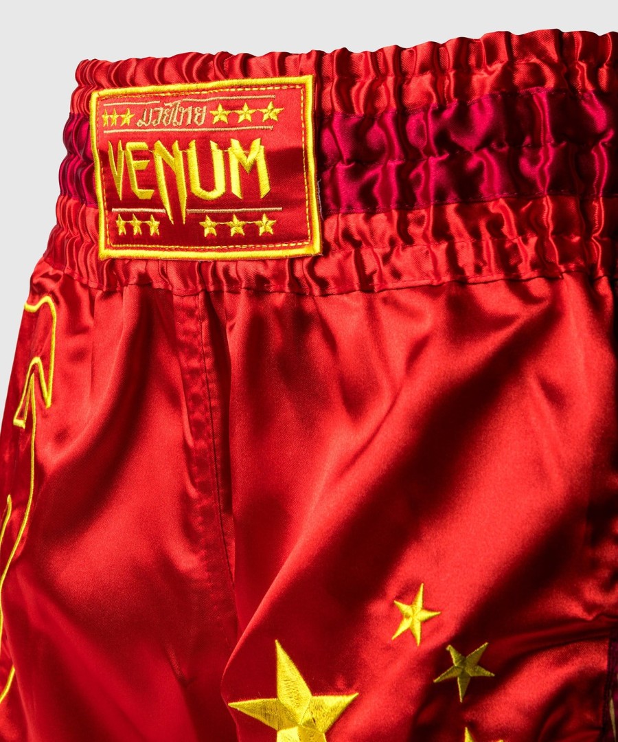 calções venum mt flags muay thai - bandeira chinesa
