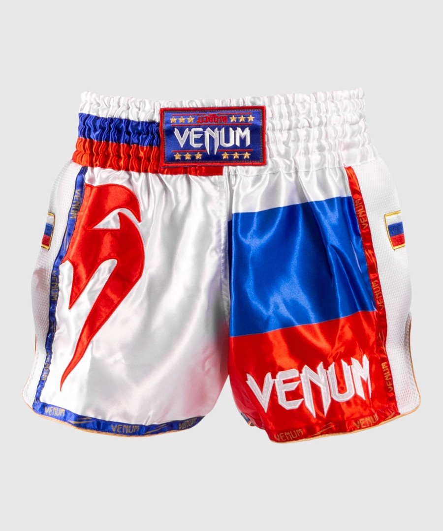 calções venum mt flags muay thai - bandeira russa