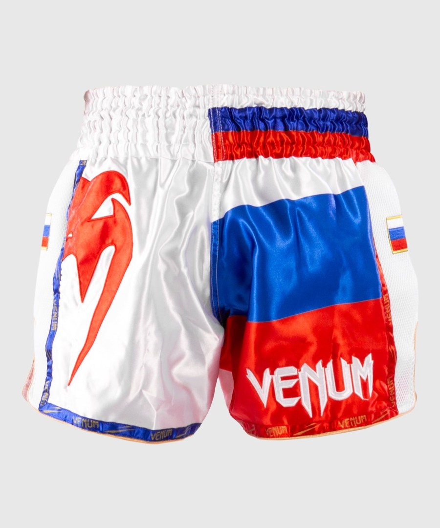 calções venum mt flags muay thai - bandeira russa
