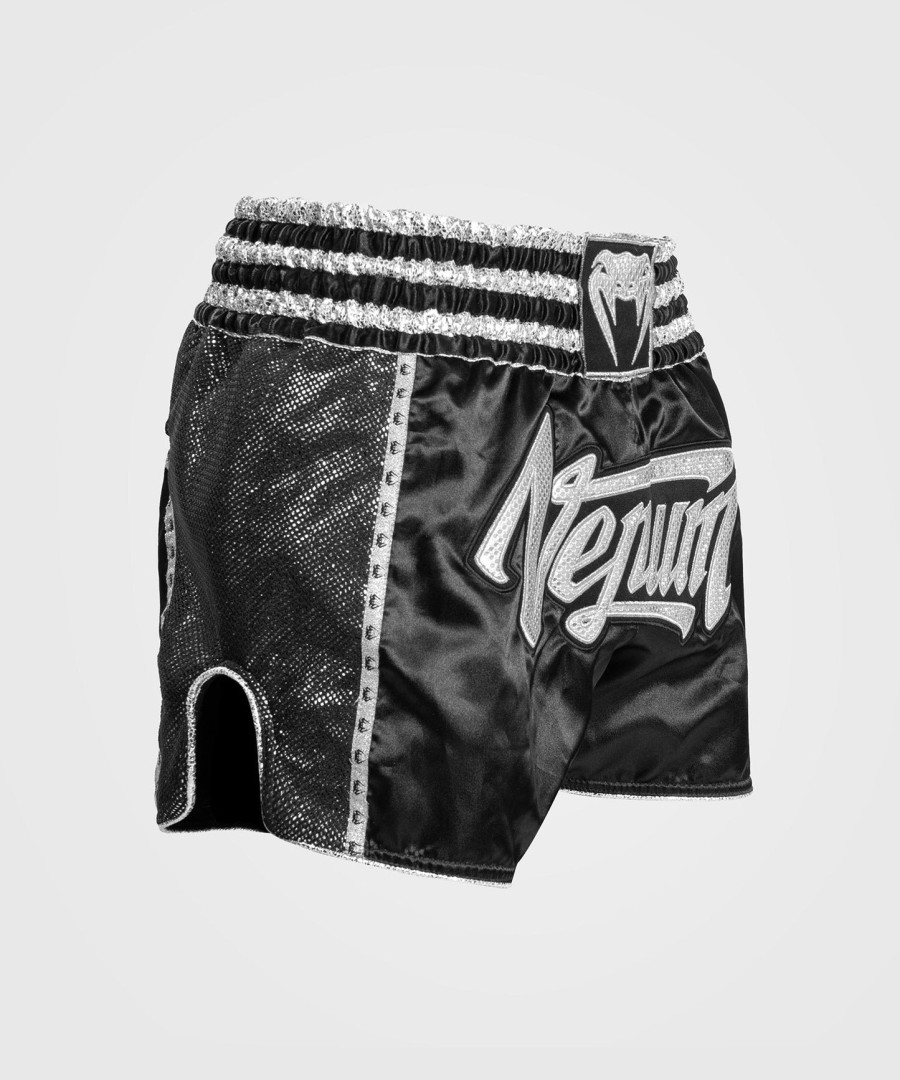 calção venum absolute 2.0 muay thai - pretoprata