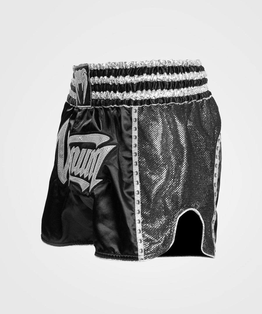 calção venum absolute 2.0 muay thai - pretoprata