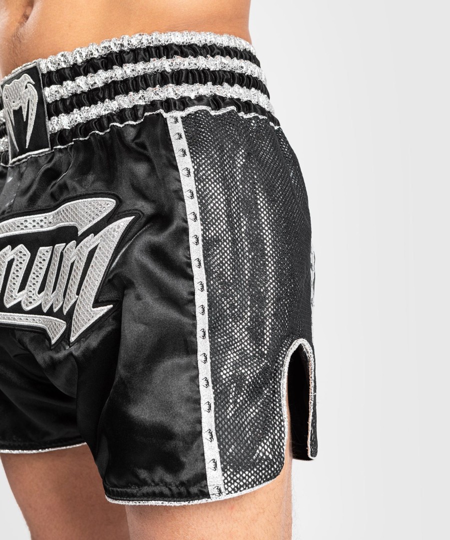 calção venum absolute 2.0 muay thai - pretoprata