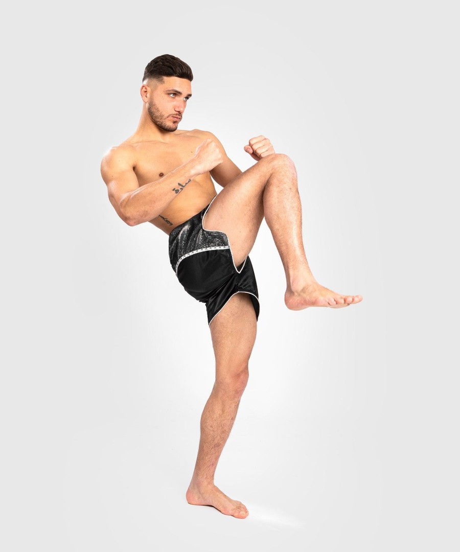 calção venum absolute 2.0 muay thai - pretoprata
