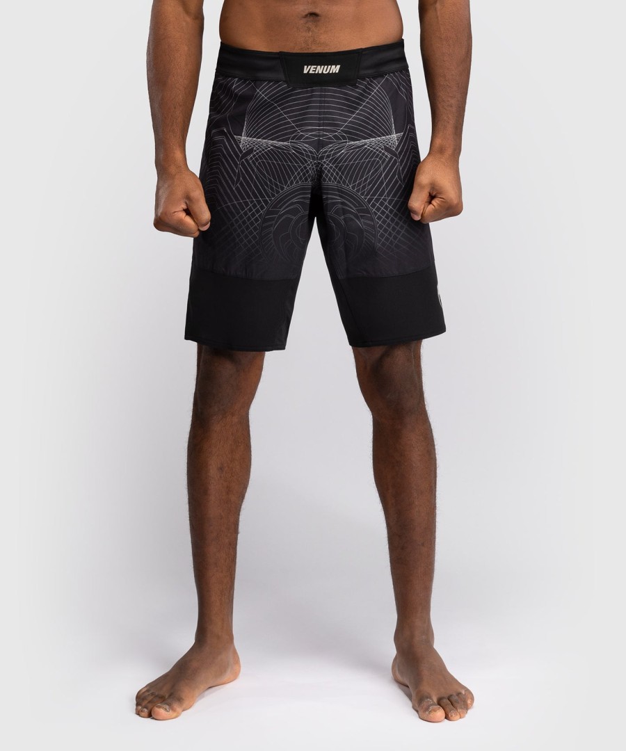 calção de luta masculino venum g-fit air - preto profundoareia do deserto