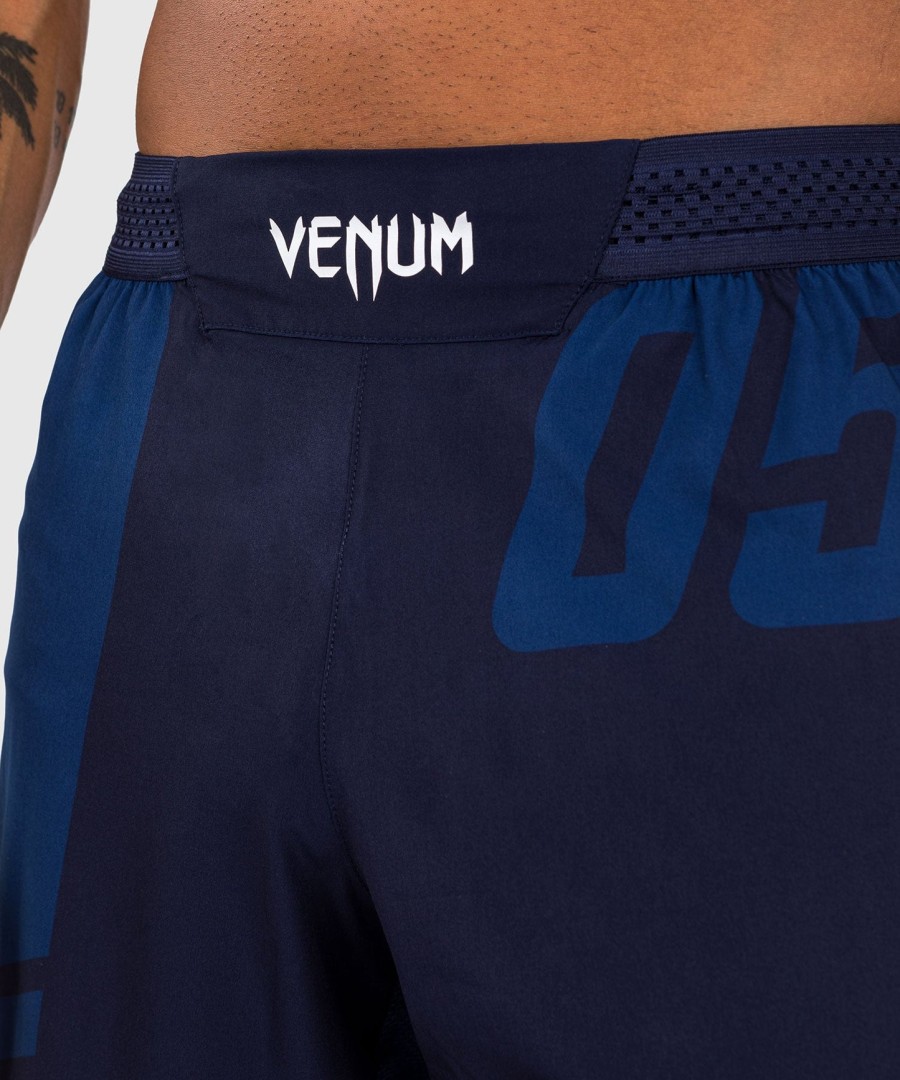 calção de luta venum sport 05 - azulamarelo