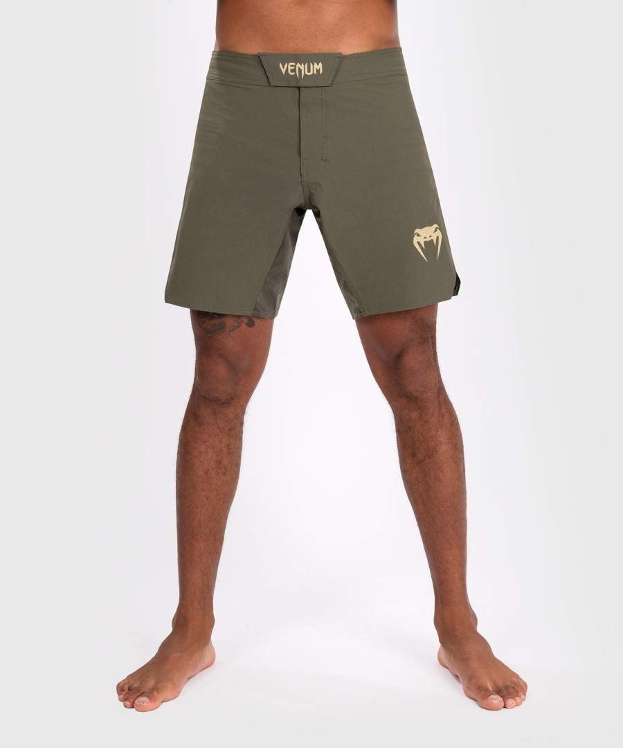 calções de luta venum contender masculinos - cáqui