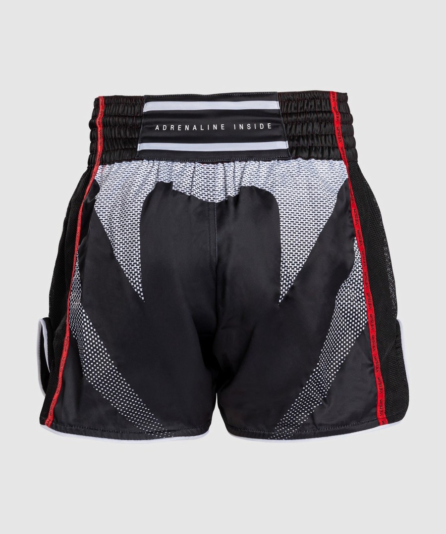 calções venum adrenaline muay thai - vermelho