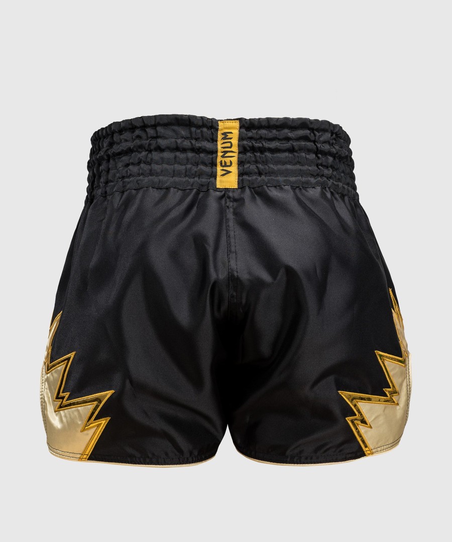 calção venum inferno muay thai - pretodourado