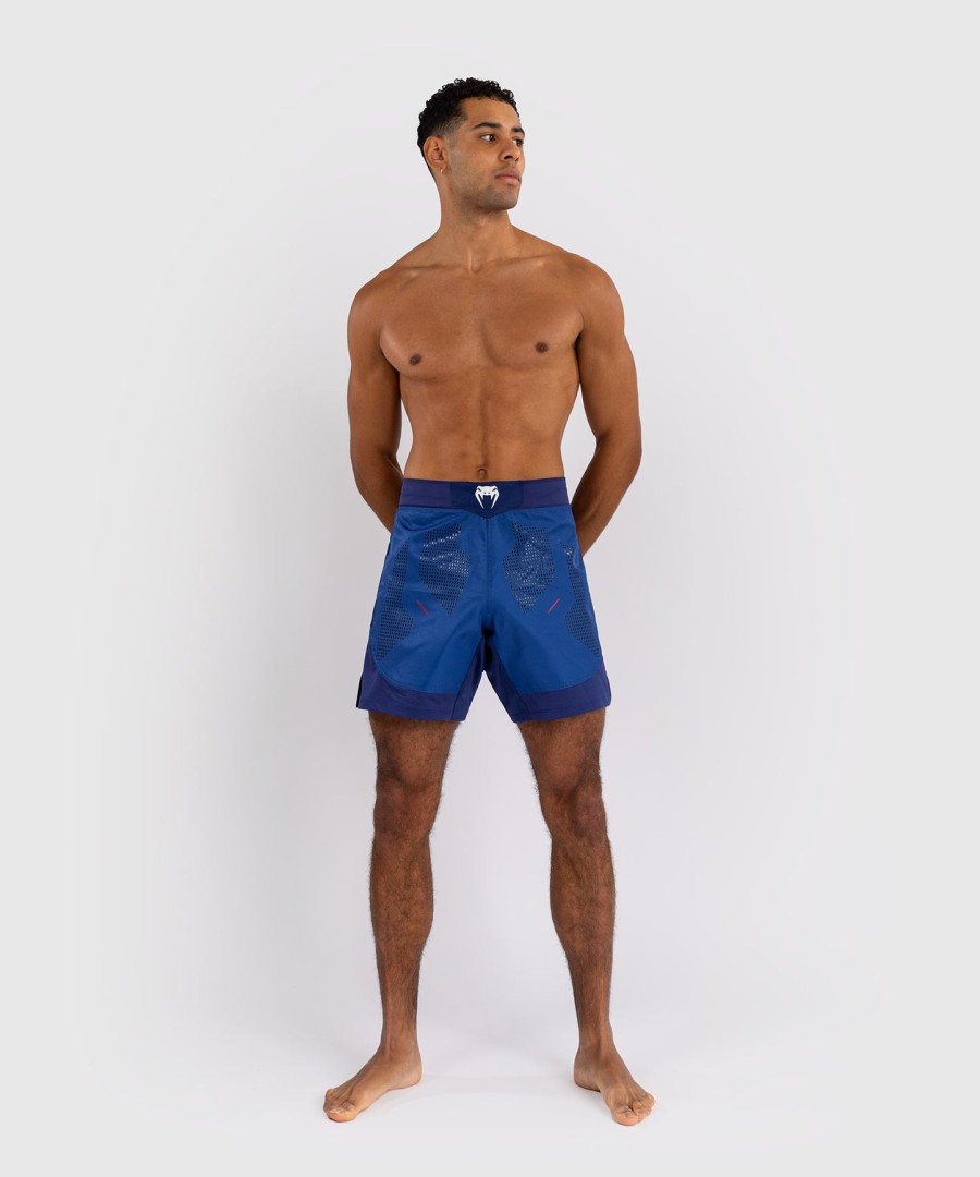 calção de luta venum technical 3.0 - azul noite