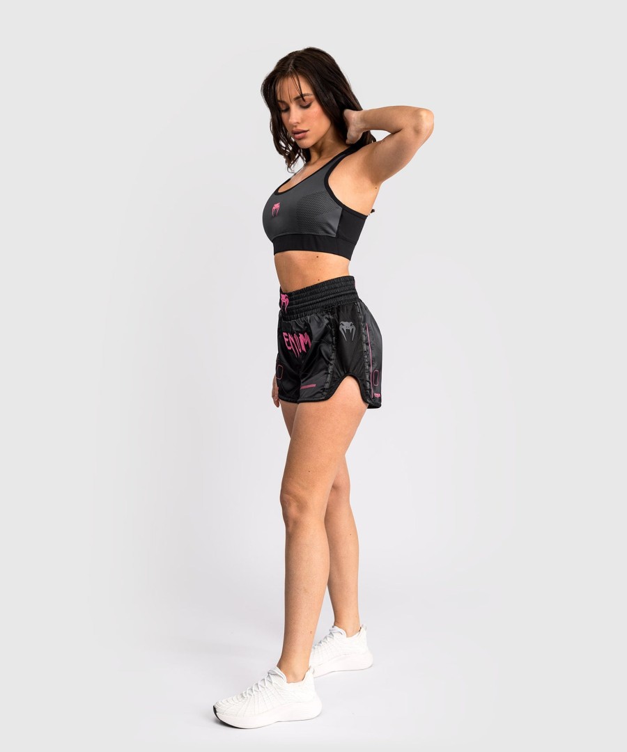 calções venum tactical xt muay thai - pretocinza tempestade