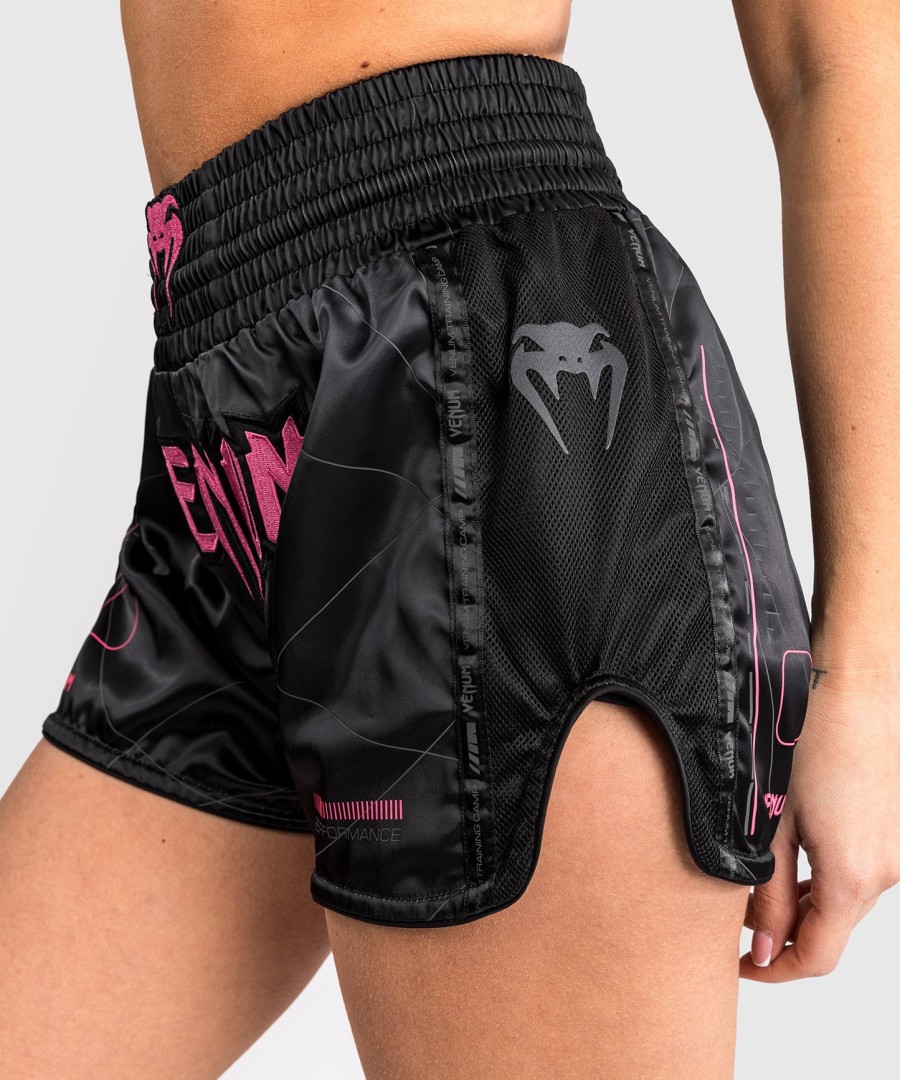 calções venum tactical xt muay thai - pretocinza tempestade