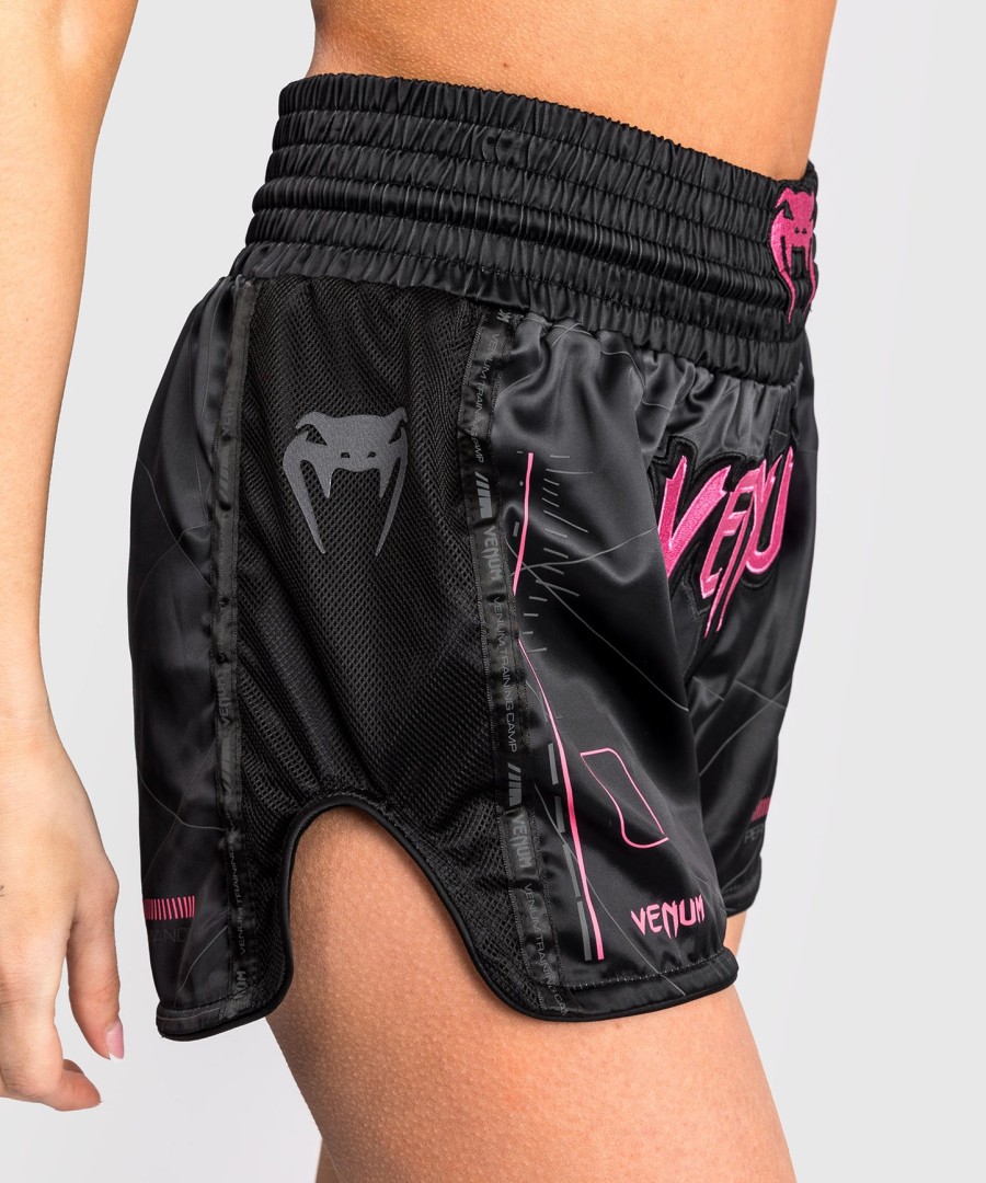 calções venum tactical xt muay thai - pretocinza tempestade