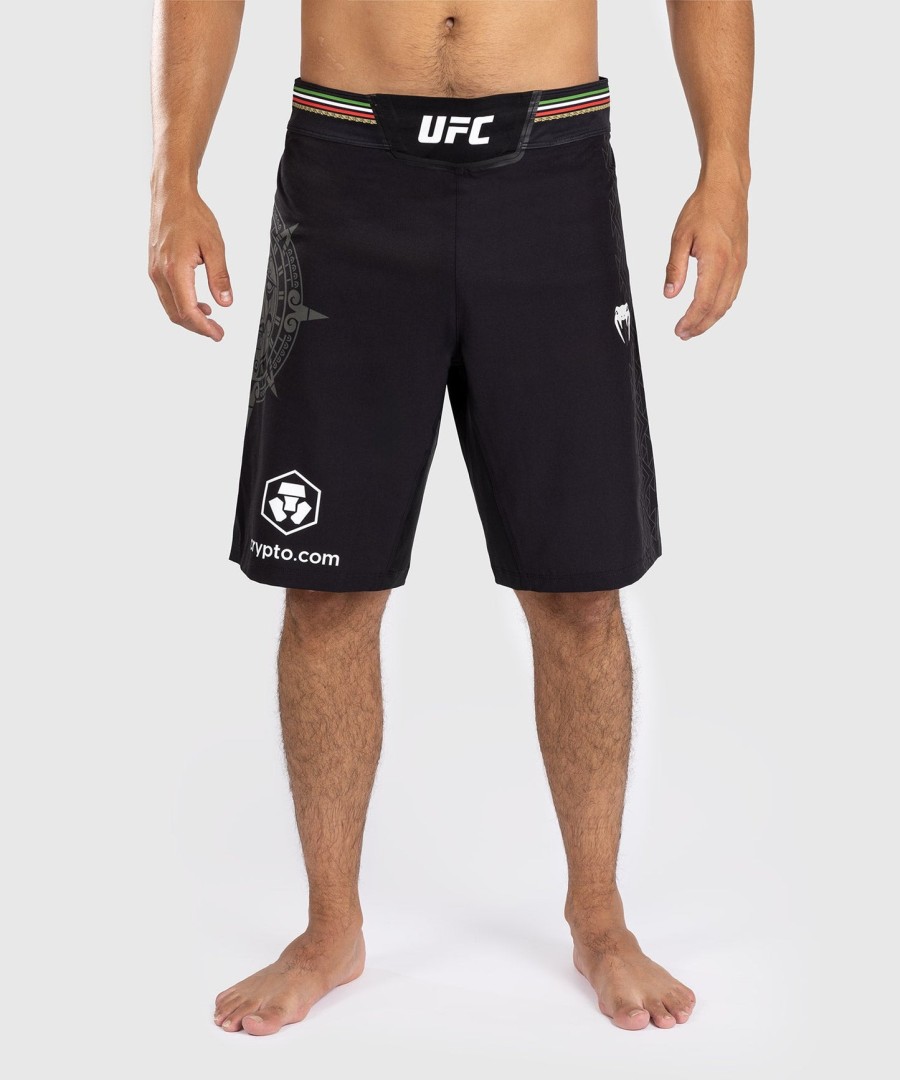 short de luta masculino noche ufc by venum authentic fight night - ajuste longo - preto