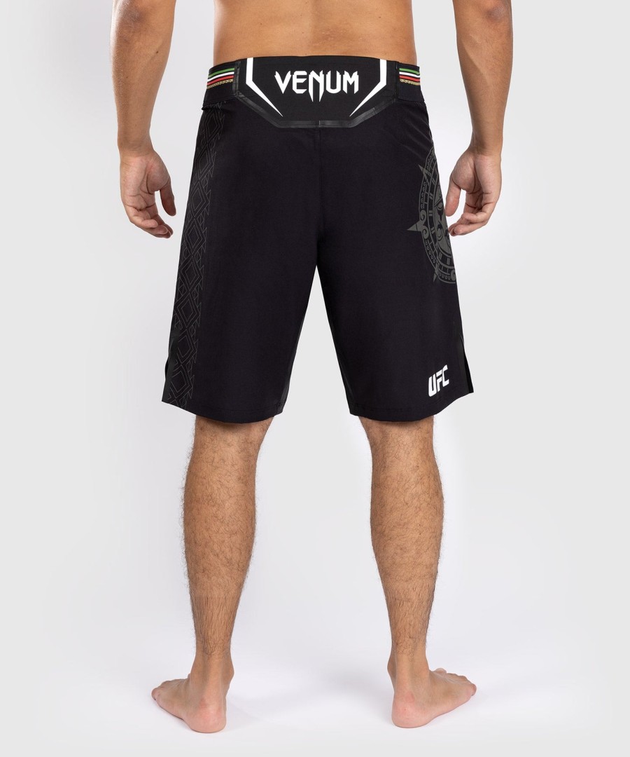 short de luta masculino noche ufc by venum authentic fight night - ajuste longo - preto