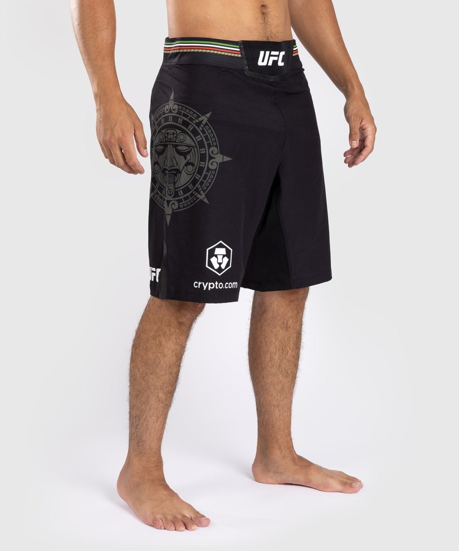 short de luta masculino noche ufc by venum authentic fight night - ajuste longo - preto