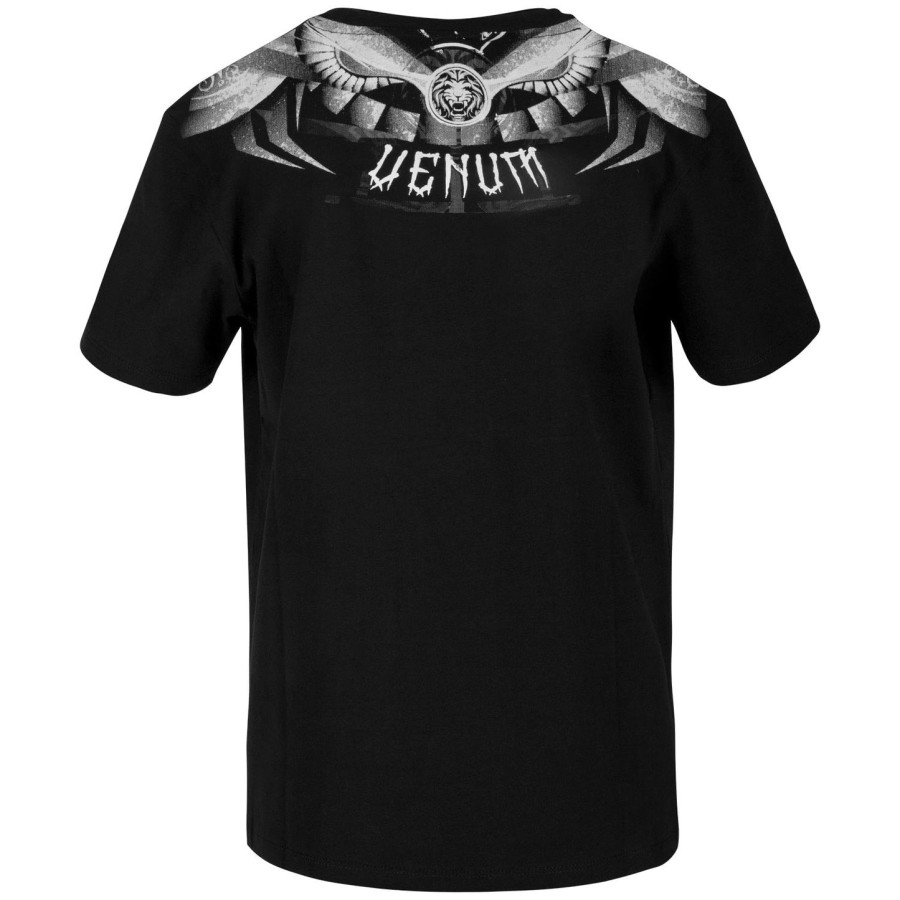 camiseta infantil venum gladiator - pretobranco