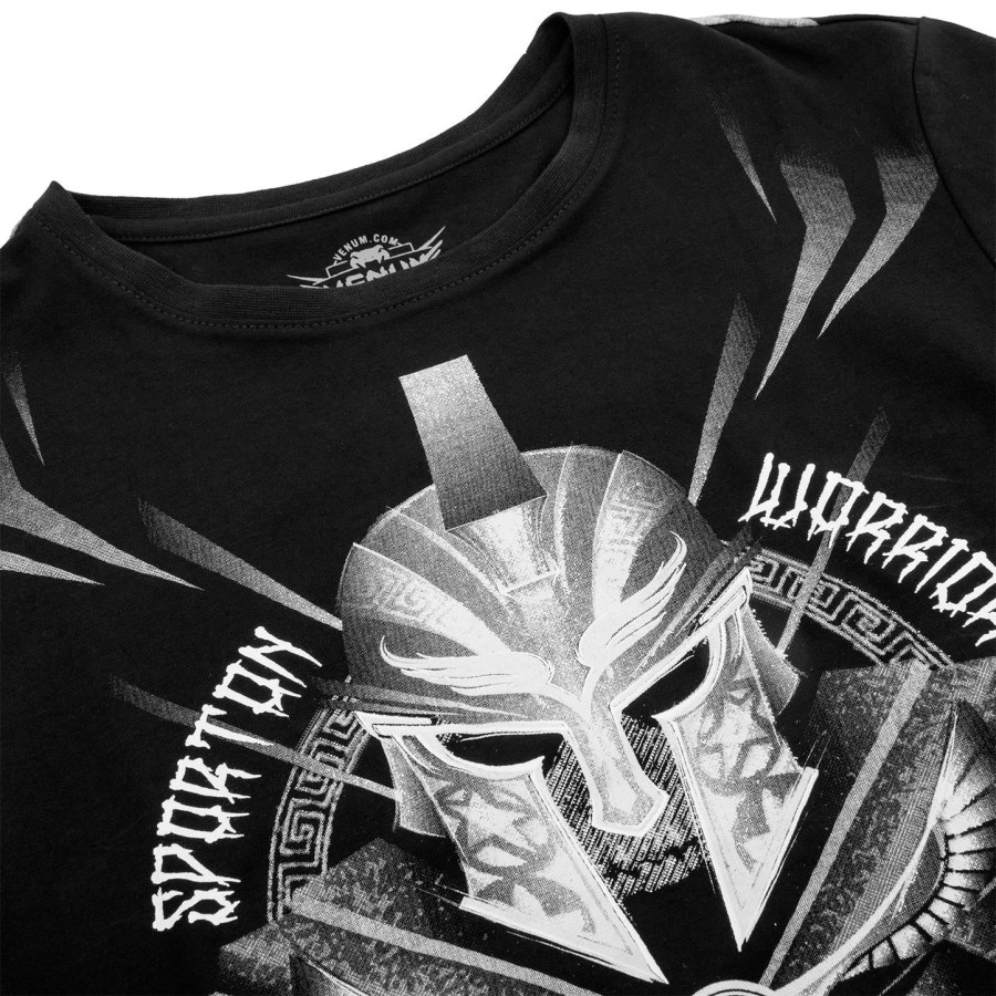 camiseta infantil venum gladiator - pretobranco